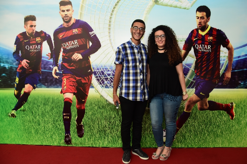 Gerard Pique,Sergio Busquets & Jordi Alba at CCBe